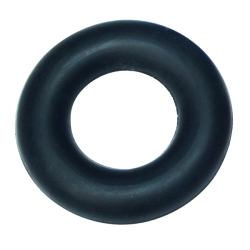 YATE posilovací kroužek gumový černý tuhý