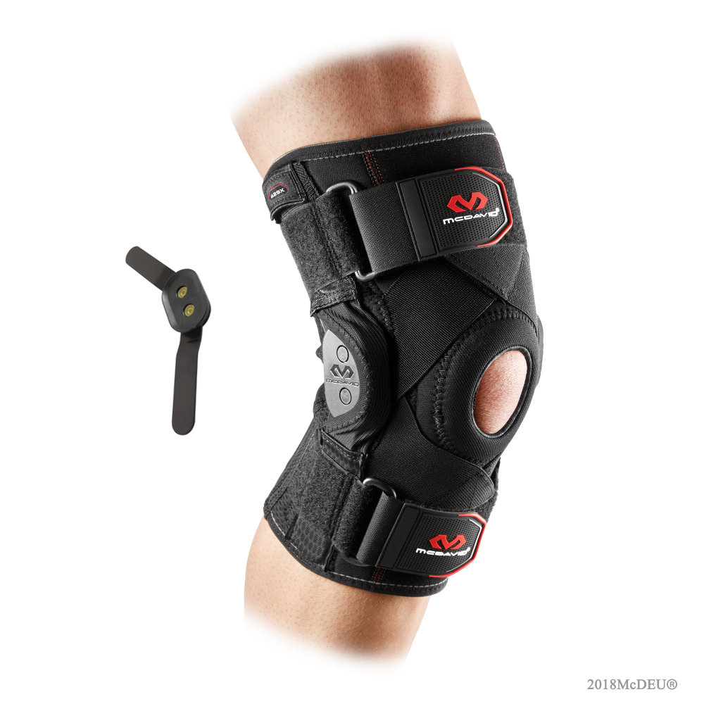 McDAVID 429X Knee Brace with Polycentric Hinges & Cross Straps