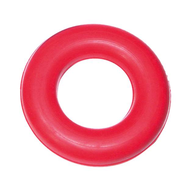 YATE posilovací kroužek gumový červený - středně tuhý